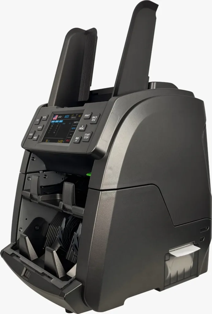 Cash Counting Duplicate Money Detector Machine